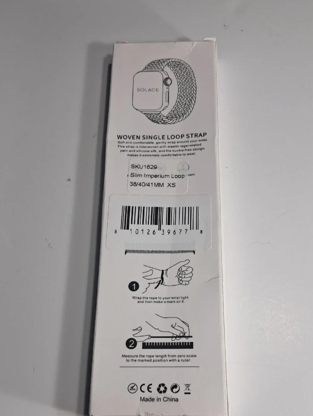 Solace Slim Imperium Loop for Apple Smart Watch Band - Dark green